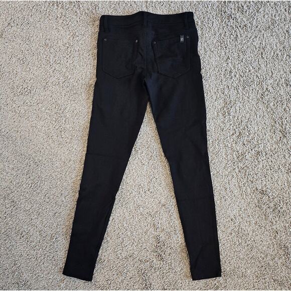 Joe's Jeans Women's Black Mid Rise Stretch 5 Pocket Skinny Jeggings Size 24 - Picture 2 of 8